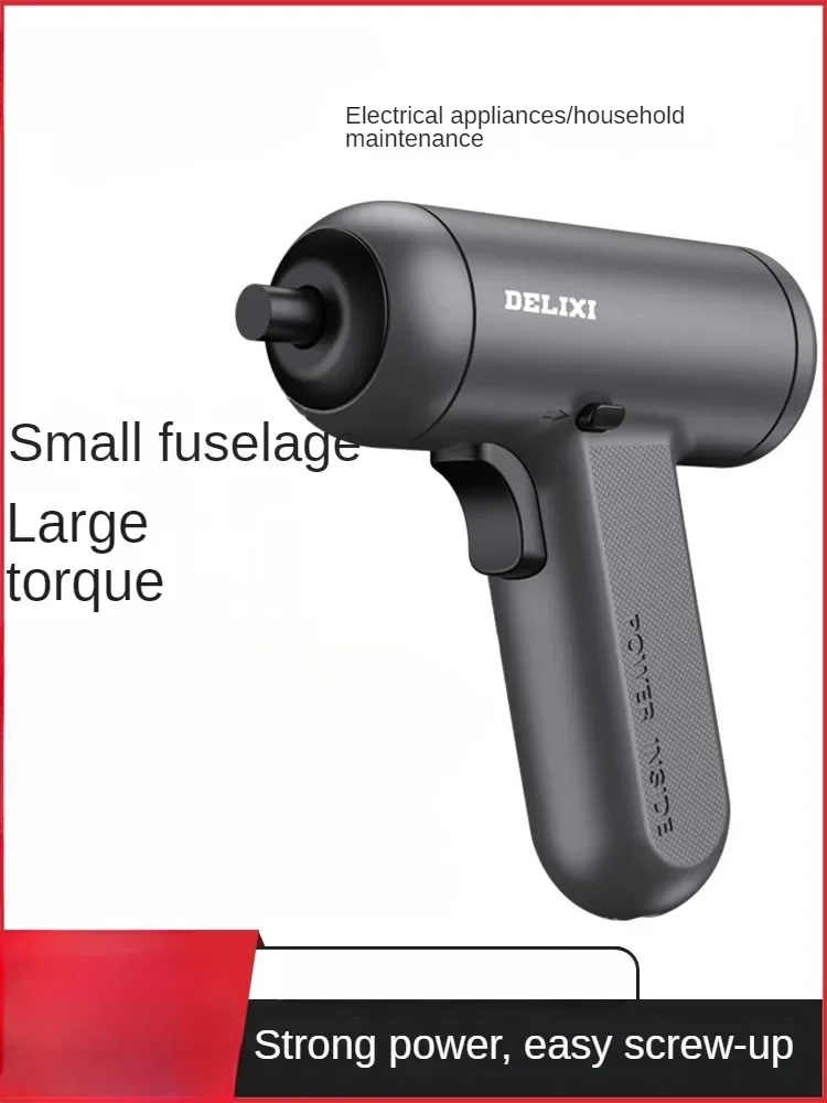 USB Cordless Screwdriver with Automatic Operation for Home Use and Miniature Screws
USB Cordless Screwdriver with Automatic Operation for Home Use and Miniature Screws