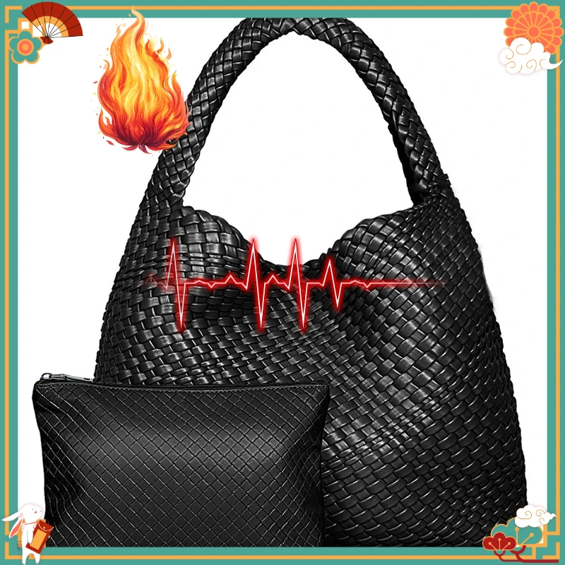 Woven Tote Bag for Women Large Woven Handbag Soft Leather Shoulder Bag Work Shopper Summer Beach Travel Tote Bag with Purse
Woven Tote Bag for Women Large Woven Handbag Soft Leather Shoulder Bag Work Shopper Summer Beach Travel Tote Bag with Purse