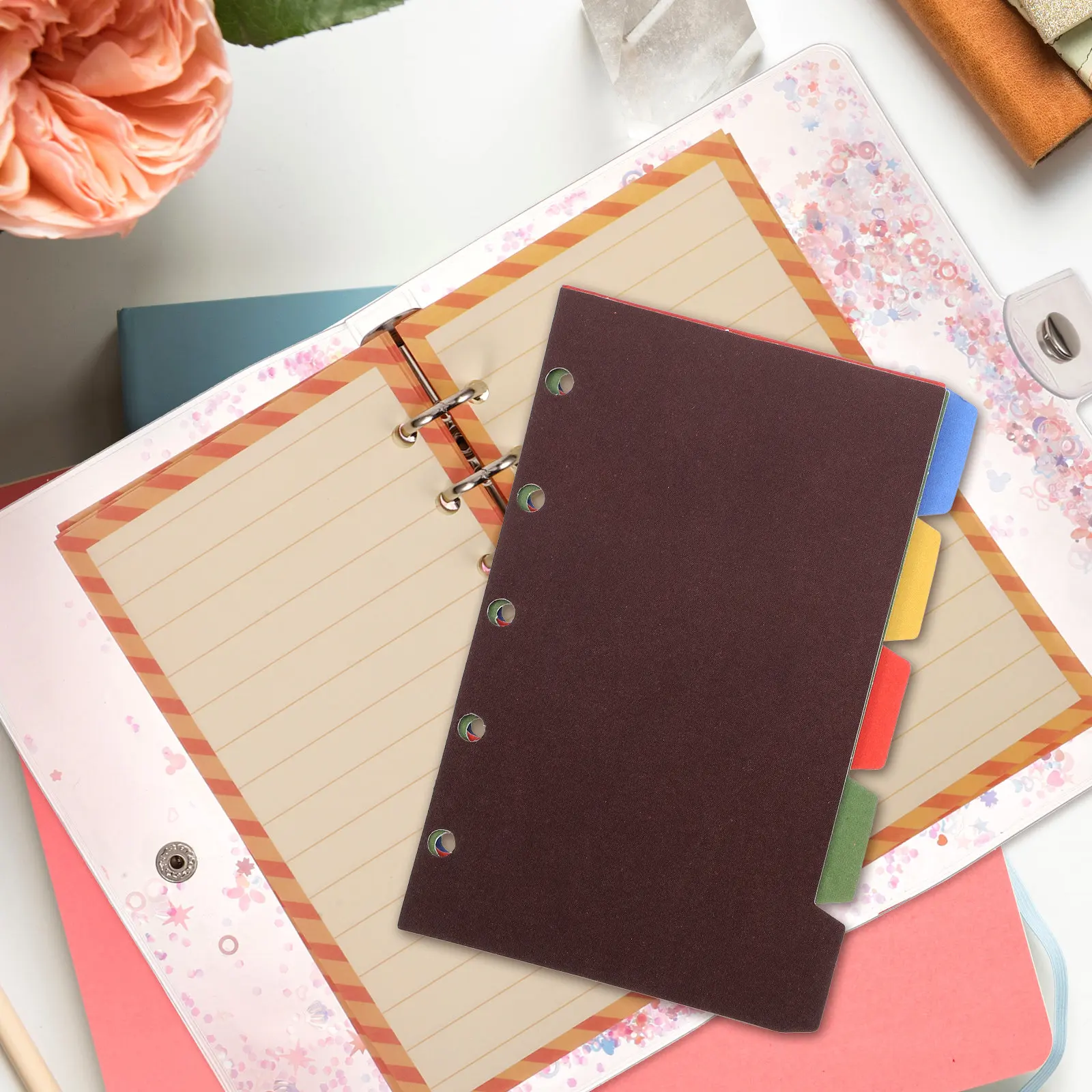 2 комплекта разделителей для блокнотов, съемные бумажные вкладки для органайзеров, маркеры страниц для офиса, этикетки для классификации
2 комплекта разделителей для блокнотов, съемные бумажные вкладки для органайзеров, маркеры страниц для офиса, этикетки для классификации