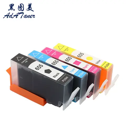 655 XL 655XL Premium Black Compatible Color InkJet Ink Cartridge HP655 For HP Advantage 3525 4625 5525 6525 4615 6520 Printer