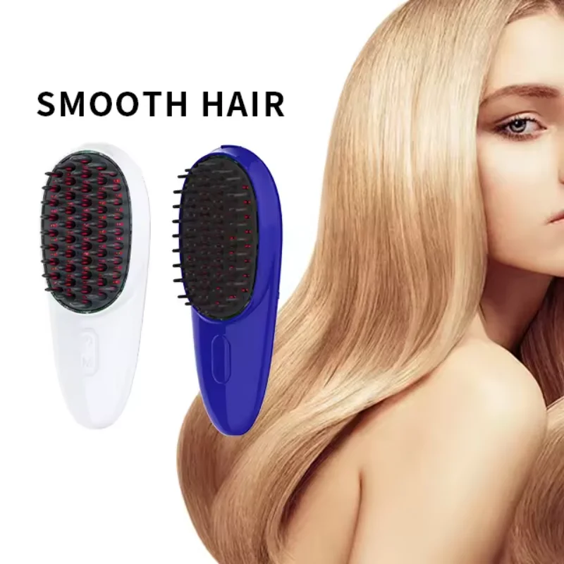 Rechargeable Vibration Head Massager Massage Comb Scalp Brush Blue & Red Light Phototherapy Electric Scalp Massager
Rechargeable Vibration Head Massager Massage Comb Scalp Brush Blue & Red Light Phototherapy Electric Scalp Massager