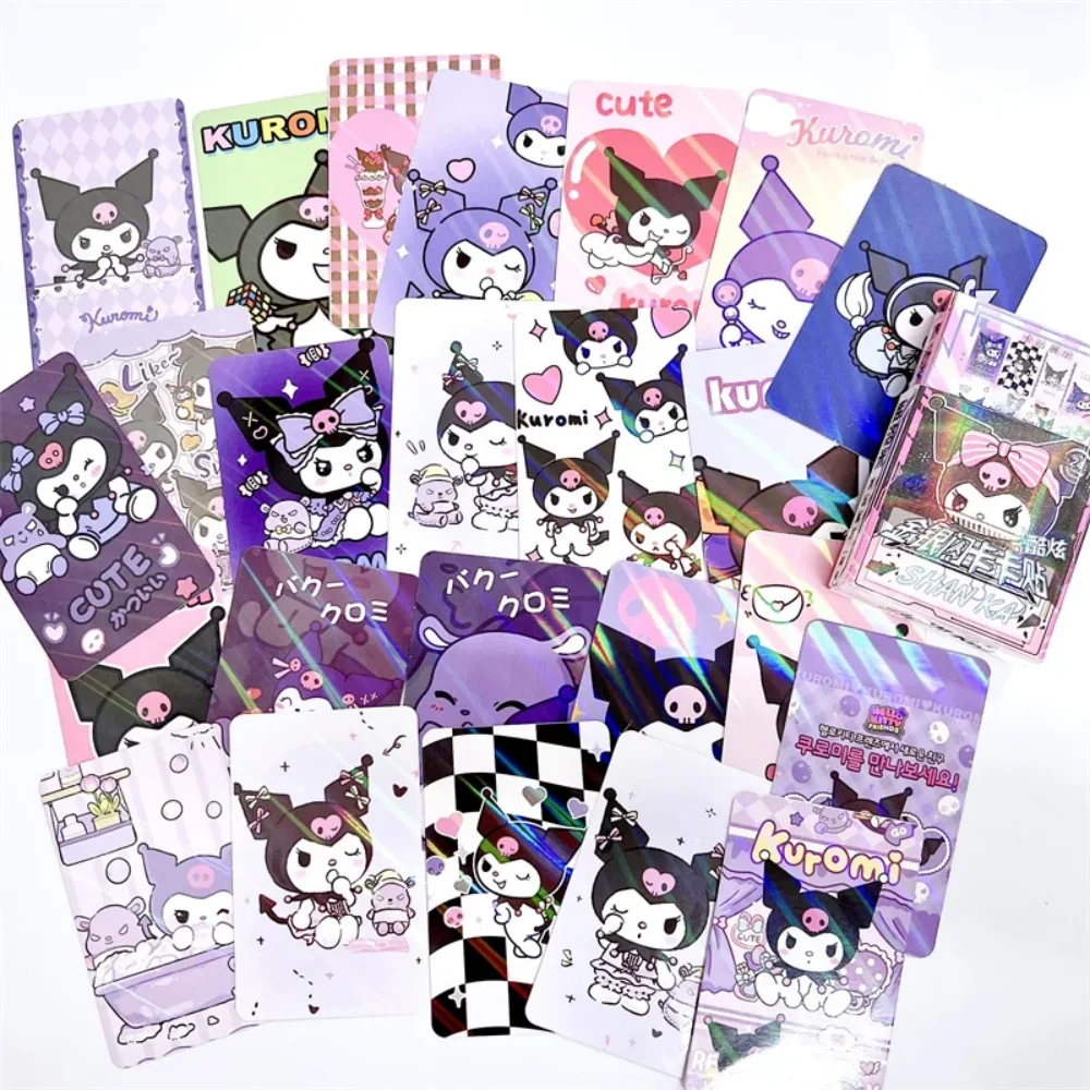 Kawaii Sanrio Hello Kitty карты аниме Kuromi Melody Cinnamoroll Pompompurin мультяшная коллекционная карта лазерная наклейка подарок для девочки
Kawaii Sanrio Hello Kitty карты аниме Kuromi Melody Cinnamoroll Pompompurin мультяшная коллекционная карта лазерная наклейка подарок для девочки