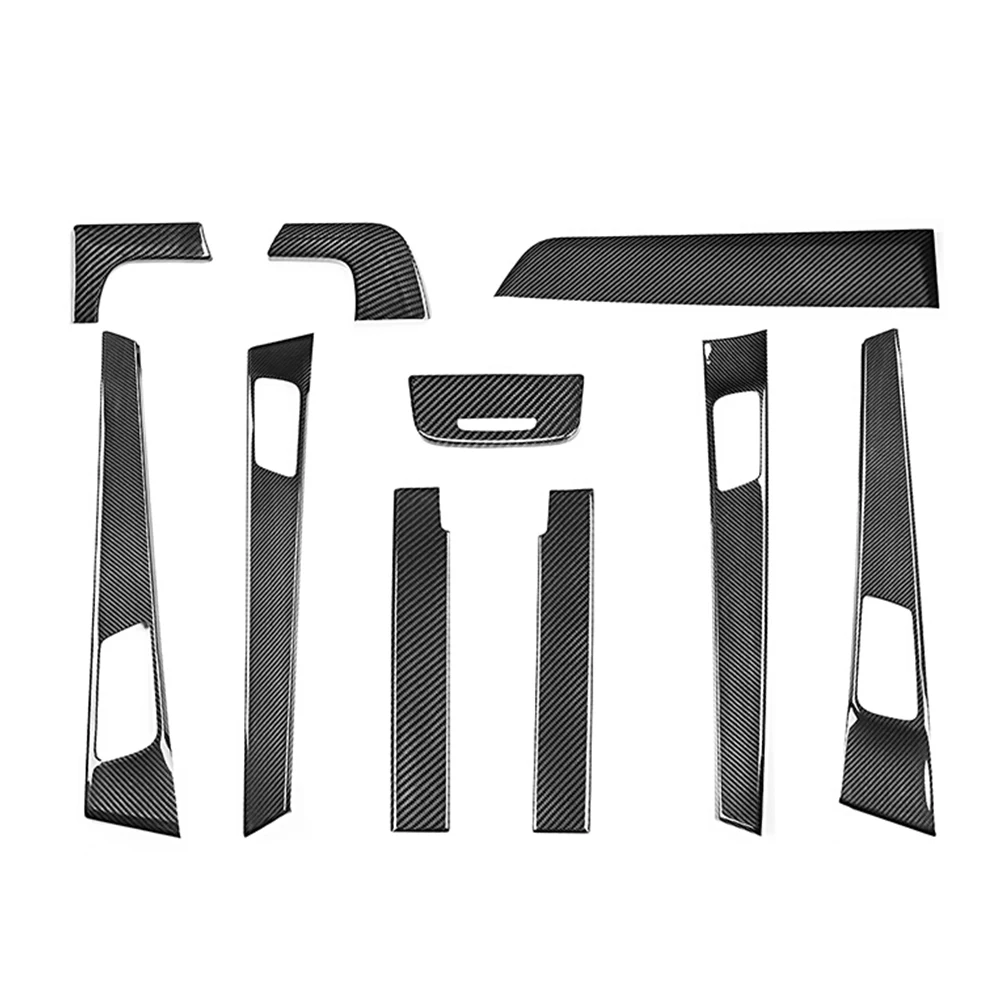 10pcs Real Dry Carbon Fiber Interior Accessories Dash Kit Center Console Cover For Porsche Panamera 971 2018up
10pcs Real Dry Carbon Fiber Interior Accessories Dash Kit Center Console Cover For Porsche Panamera 971 2018up