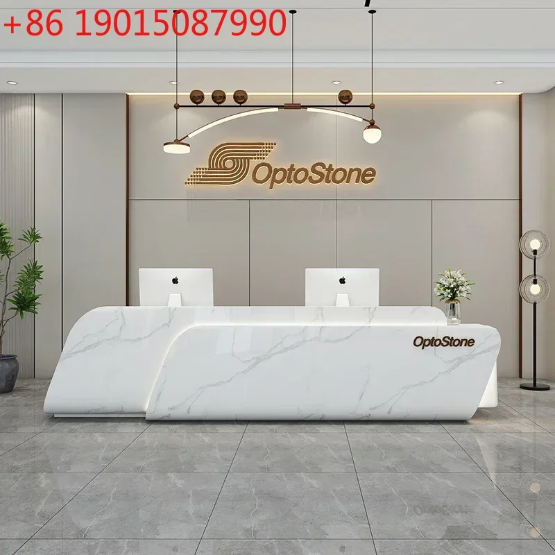 Shop Counter Reception Table Beauty Center Barber Entrances Tables Furniture Luxury Minimalist Desk Long Aesthetic Spa
Shop Counter Reception Table Beauty Center Barber Entrances Tables Furniture Luxury Minimalist Desk Long Aesthetic Spa