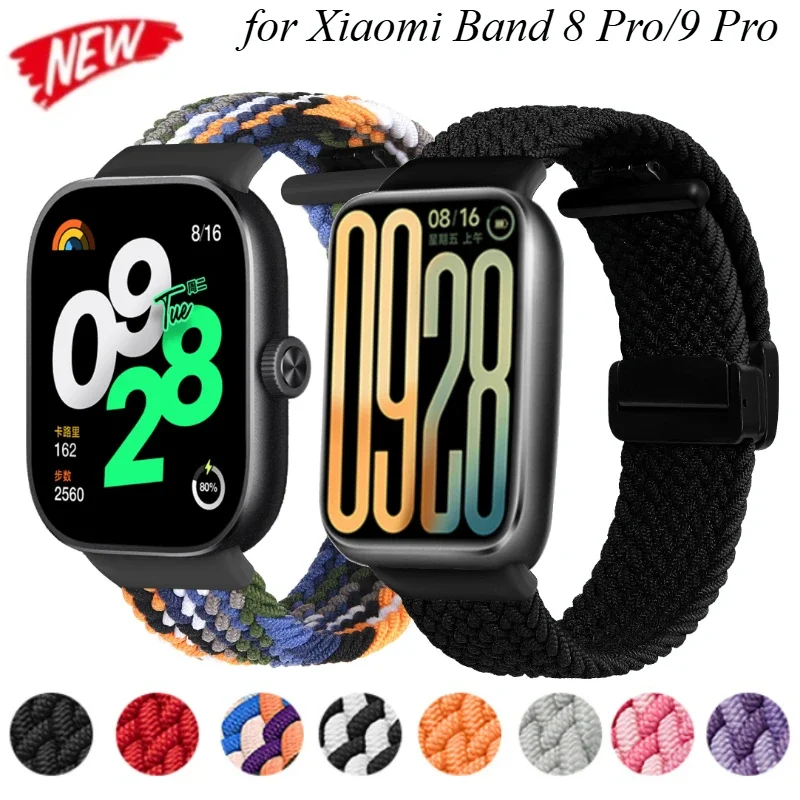 Nylon Strap for Redmi Watch 4/5 Breathable Braided Adjustable Wristband Accessories for Xiaomi MiBand 8 Pro/mi 9 Pro Belt Correa
Nylon Strap for Redmi Watch 4/5 Breathable Braided Adjustable Wristband Accessories for Xiaomi MiBand 8 Pro/mi 9 Pro Belt Correa