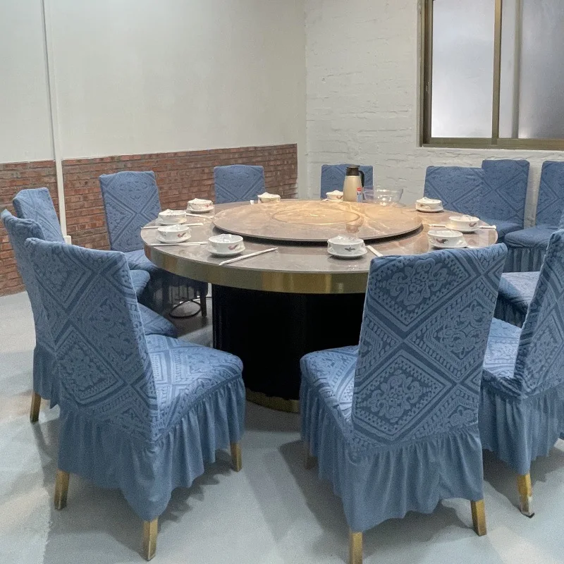 New Chinese hotel dining table electric large round table rock slab electric ceramic stove hot pot table commercial hotel box
New Chinese hotel dining table electric large round table rock slab electric ceramic stove hot pot table commercial hotel box