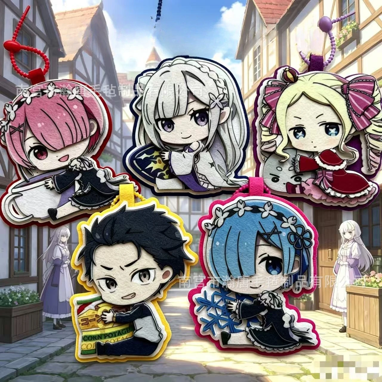 Re: Living in A Different World From Scratch New Non-woven Anime Backpack Keychain Gift Y2k Fashion Toys Anime Cartoon Frind
Re: Living in A Different World From Scratch New Non-woven Anime Backpack Keychain Gift Y2k Fashion Toys Anime Cartoon Frind