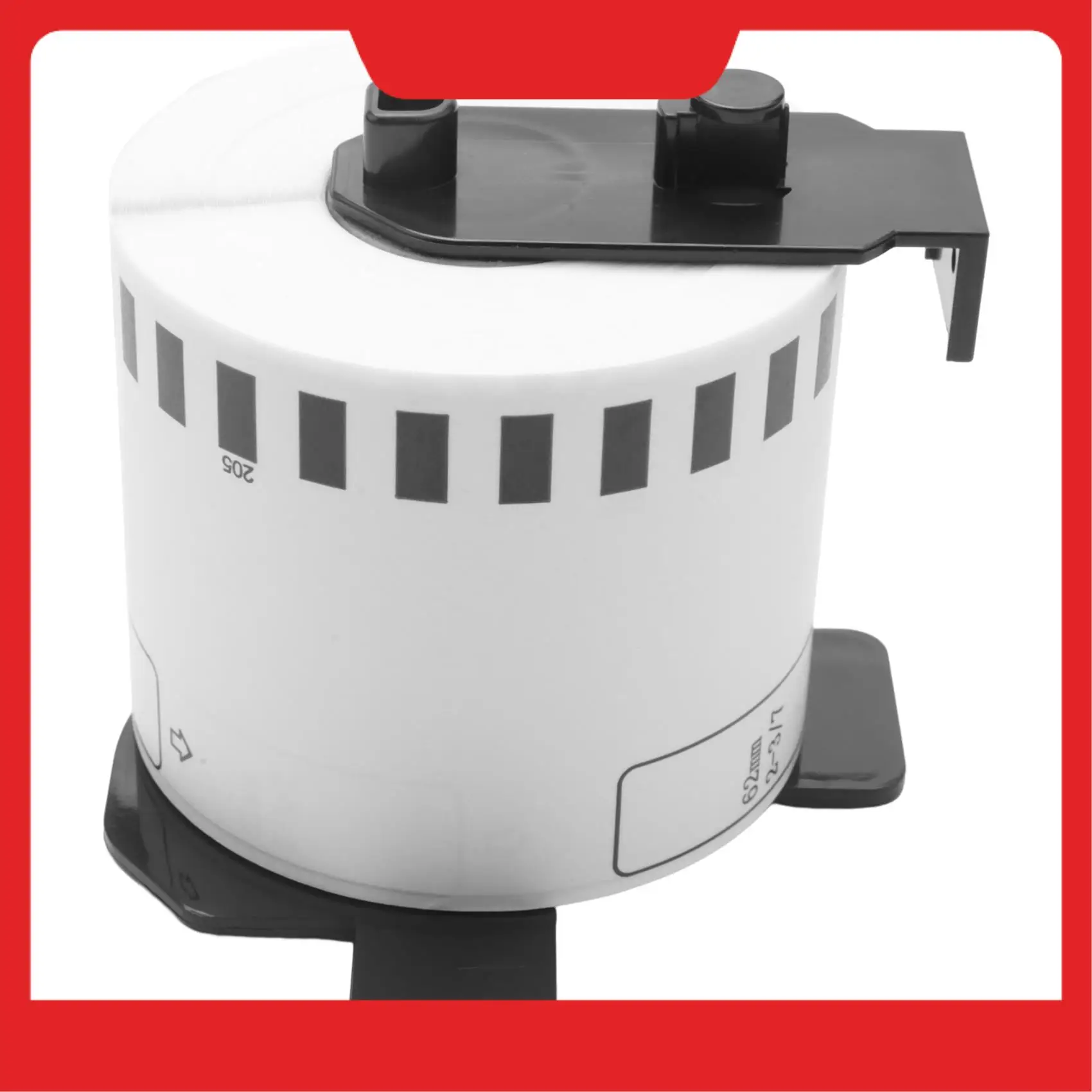 5X For Brother DK-22205 Printer Labels 62Mm Roll+Spool For QL-560 QL-570-N38R 
5X For Brother DK-22205 Printer Labels 62Mm Roll+Spool For QL-560 QL-570-N38R