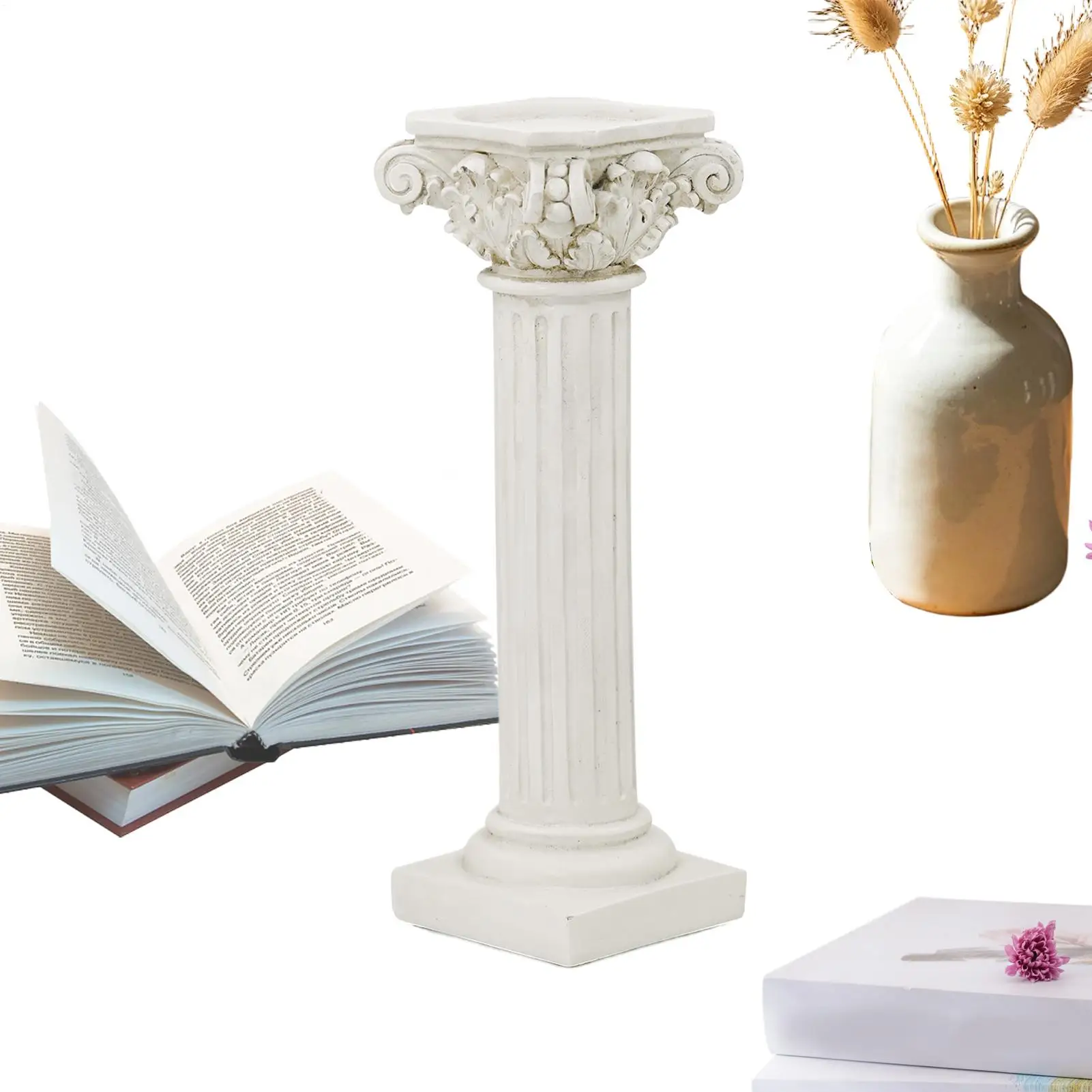 Roman Column Tabletop Display Sculpture Roman Pillar Column Decor For Home Kitchen Dining Table Garden Wedding Ceremony Event
Roman Column Tabletop Display Sculpture Roman Pillar Column Decor For Home Kitchen Dining Table Garden Wedding Ceremony Event