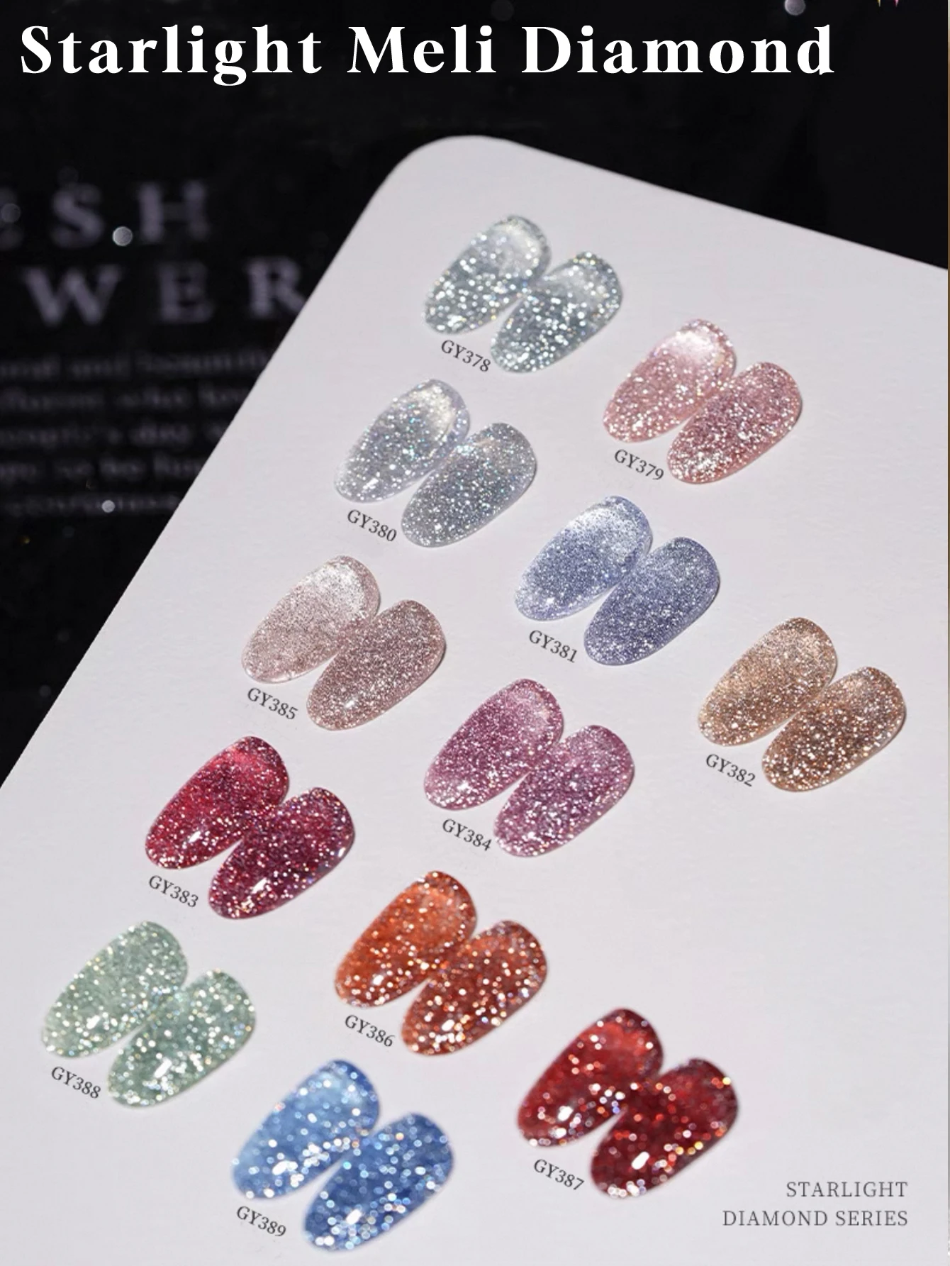 12PCS 2025 New Nail Art Fashion Phototherapy Sparkling Starlight Fine Glitter Disco Crushed Diamond Gel Transparent Nail Polish
12PCS 2025 New Nail Art Fashion Phototherapy Sparkling Starlight Fine Glitter Disco Crushed Diamond Gel Transparent Nail Polish