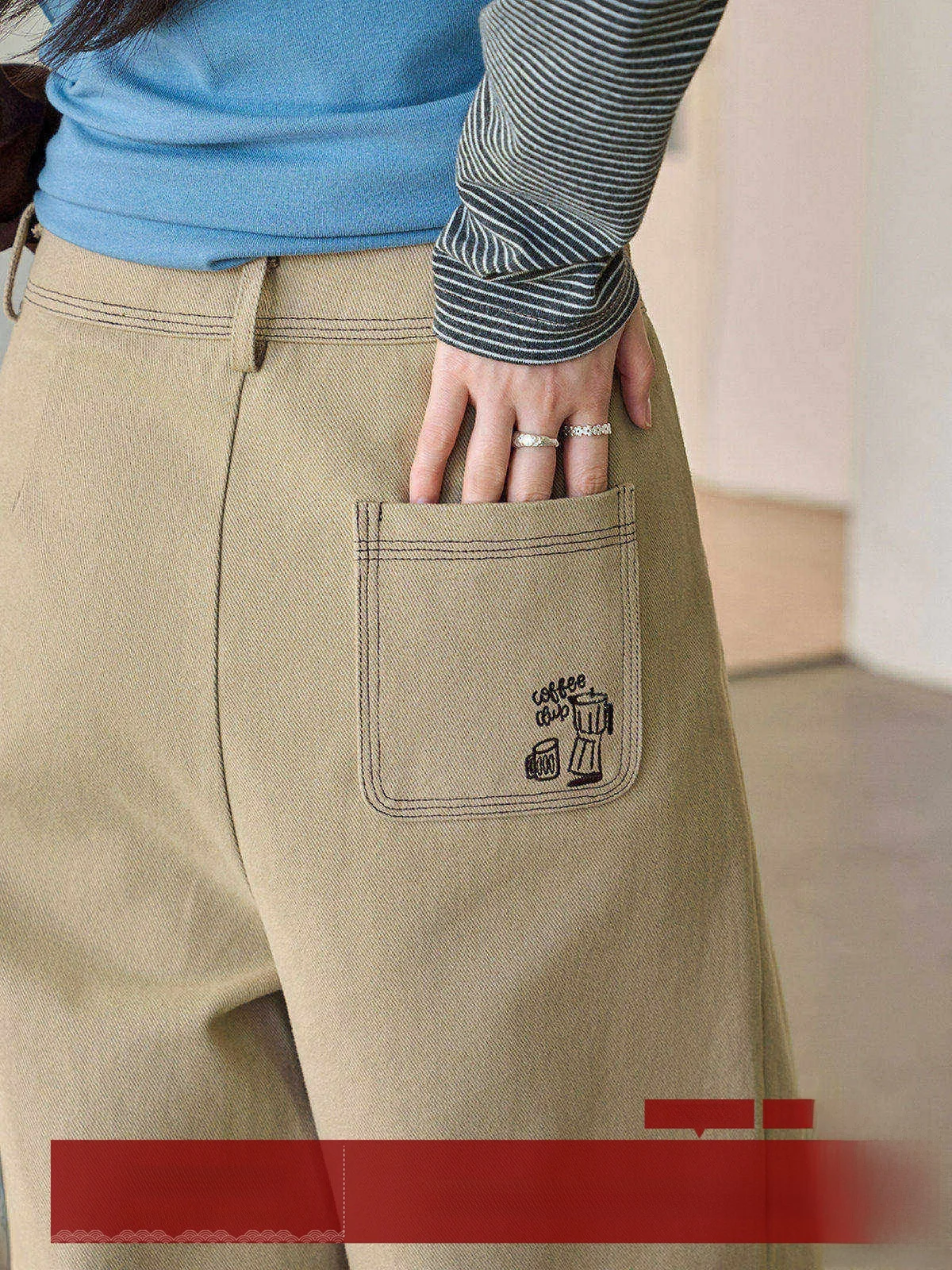 MoZao High Waist Straight Leg Casual Pants Women's Winter New Loose Slimming Wide Leg Pants Commute Style Korean Version
MoZao High Waist Straight Leg Casual Pants Women's Winter New Loose Slimming Wide Leg Pants Commute Style Korean Version