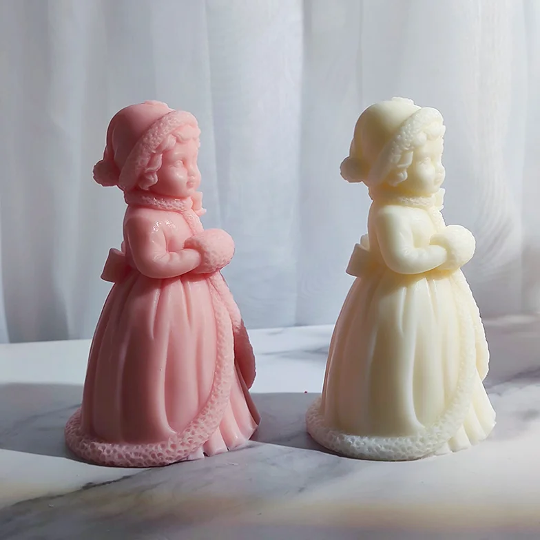 SZ599 Christmas Princess Candle Soap Silicone Mold DIY Chocolate Cake Mould Gifts Craft Home Decoration
SZ599 Christmas Princess Candle Soap Silicone Mold DIY Chocolate Cake Mould Gifts Craft Home Decoration
