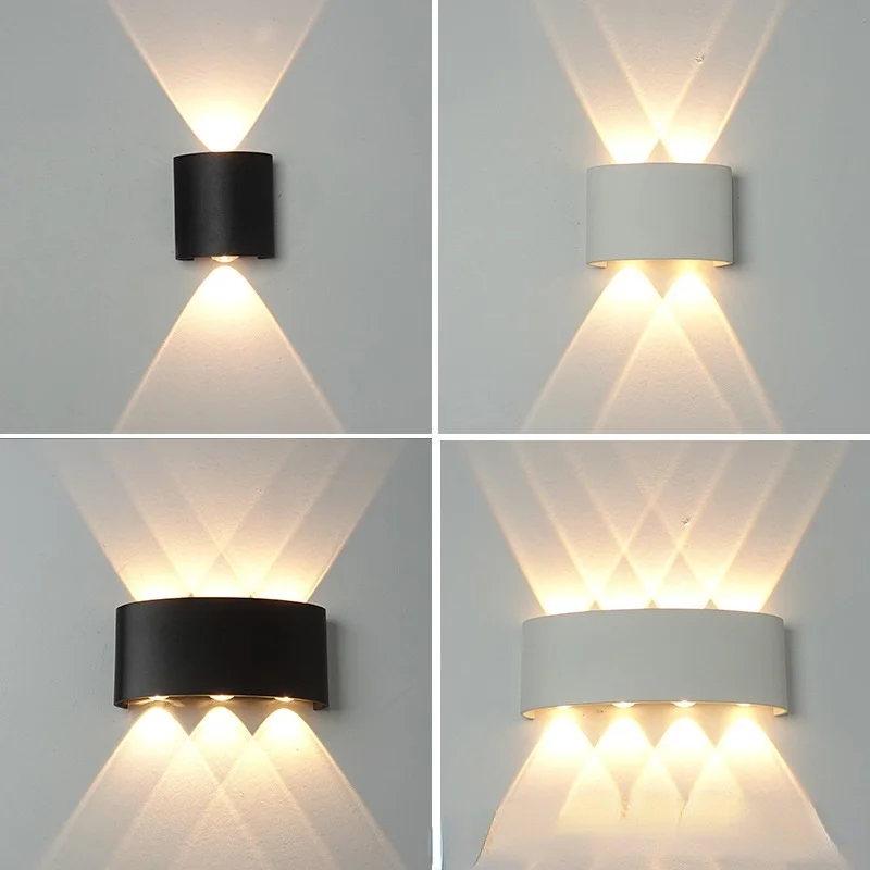 LED 2/4/6/8W Outdoor Wall Lamp Home Staircase Up Down Wall Light Bathroom Porch Balcony Garden Waterproof Corridor Lighting
LED 2/4/6/8W Outdoor Wall Lamp Home Staircase Up Down Wall Light Bathroom Porch Balcony Garden Waterproof Corridor Lighting