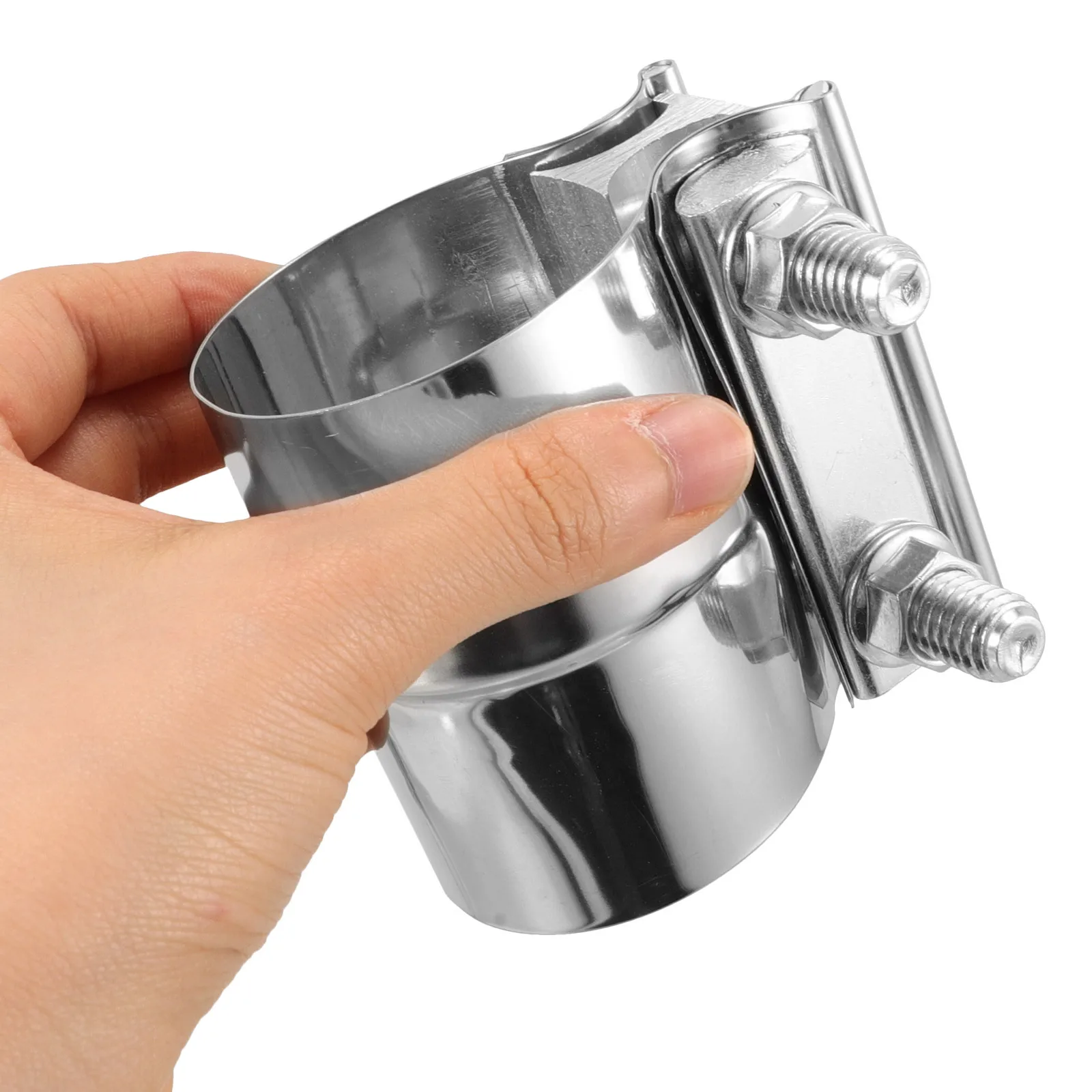 Stainless Steel Exhaust Clamp 2 Inch Tube Clamps for Car Repair Automotive Replacement Fixing Muffler Secure Connection
Stainless Steel Exhaust Clamp 2 Inch Tube Clamps for Car Repair Automotive Replacement Fixing Muffler Secure Connection