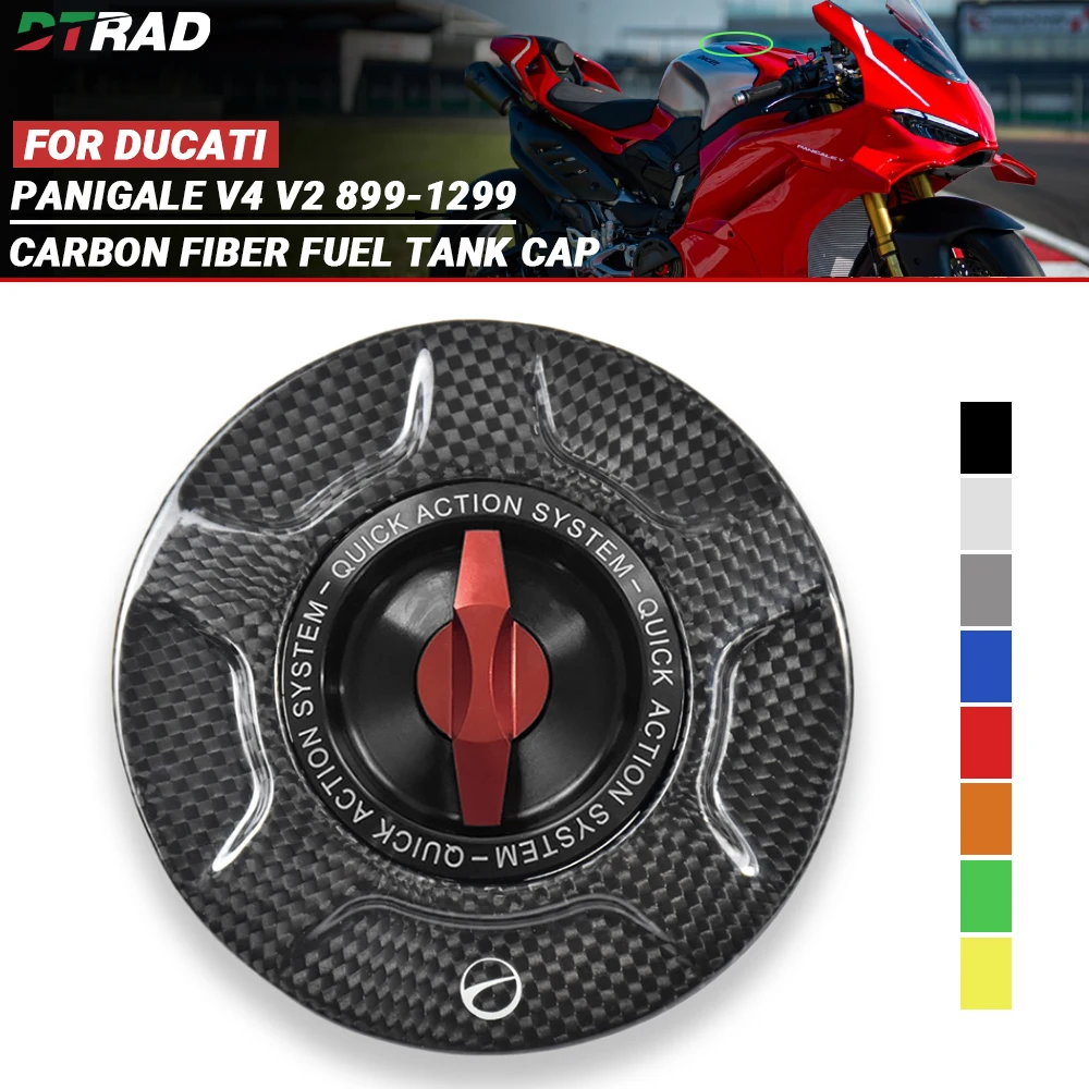Motorcycle Carbon Fiber Quick Release Fuel Fuel Tank Cap For Ducati Panigale V4/S/R/SP V2 899 959 1199 1299 Modification Parts
Motorcycle Carbon Fiber Quick Release Fuel Fuel Tank Cap For Ducati Panigale V4/S/R/SP V2 899 959 1199 1299 Modification Parts