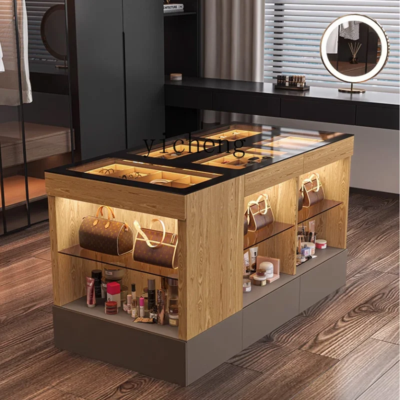 H3-30 high-end jewelry display cabinet photography building storage cloakroom middle island cabinet
H3-30 high-end jewelry display cabinet photography building storage cloakroom middle island cabinet