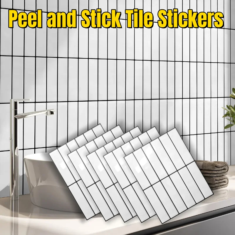 Indoor Renovation Imitation Ceramic Tile Wall Stickers for Decorating Bedrooms Kitchens Backsplash Waterproof 3D Wallpaper Decal 
Indoor Renovation Imitation Ceramic Tile Wall Stickers for Decorating Bedrooms Kitchens Backsplash Waterproof 3D Wallpaper Decal