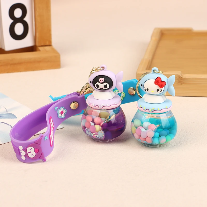 Sanrio Hello Kitty Cinnamoroll Kuromi Melody Quicksand брелок милый пончик бутылка кукла кулон подарок
Sanrio Hello Kitty Cinnamoroll Kuromi Melody Quicksand брелок милый пончик бутылка кукла кулон подарок