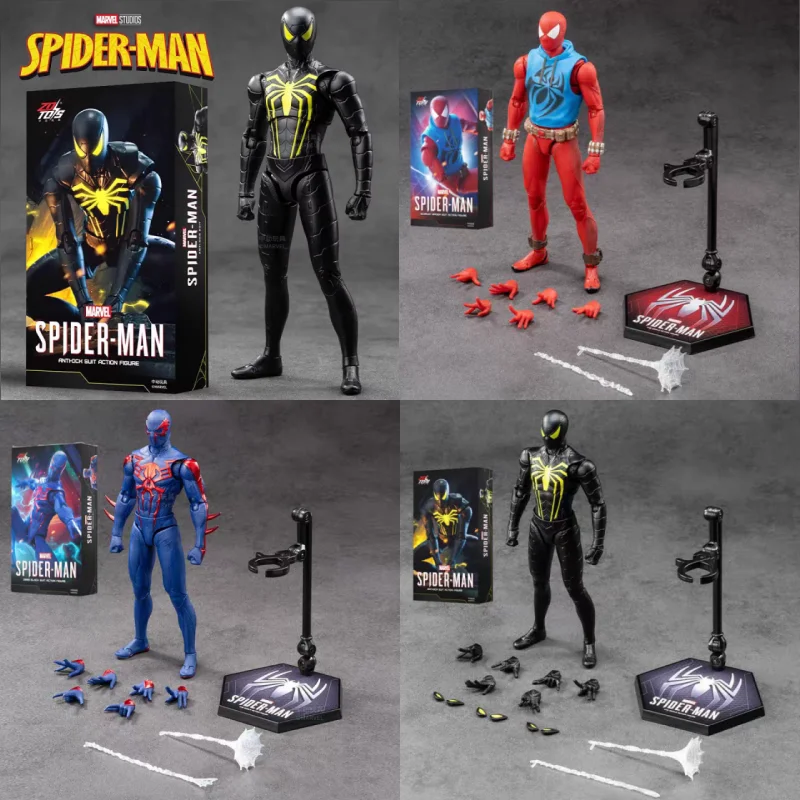 Genuien ZD Marvel Spider Man Anti-Octk Suit Black and Gold,Scarlet Spider,Spider-Man 2099 Suit 1/10 Action Figure Model Toys
Genuien ZD Marvel Spider Man Anti-Octk Suit Black and Gold,Scarlet Spider,Spider-Man 2099 Suit 1/10 Action Figure Model Toys
