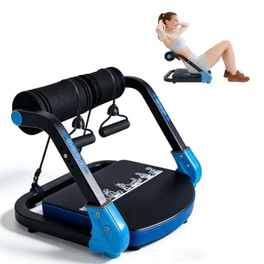 Ab Machine Sit Up Exercise Equipment with 3 Adjustable Resistance Foldable Ab Crunch Machine for Home Gym Durable Steel Frame B
Ab Machine Sit Up Exercise Equipment with 3 Adjustable Resistance Foldable Ab Crunch Machine for Home Gym Durable Steel Frame B