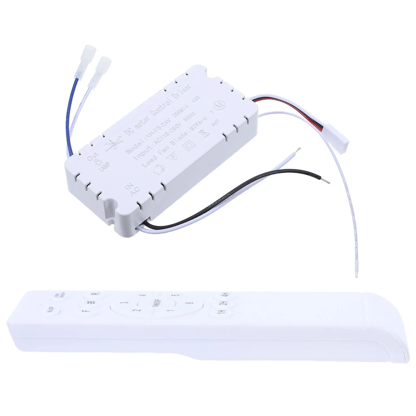1Set Smart Ceiling Fan Controller Wireless Dc Motor Remote Kit for Bedroom Living Room Fan Timing Replacement
1Set Smart Ceiling Fan Controller Wireless Dc Motor Remote Kit for Bedroom Living Room Fan Timing Replacement