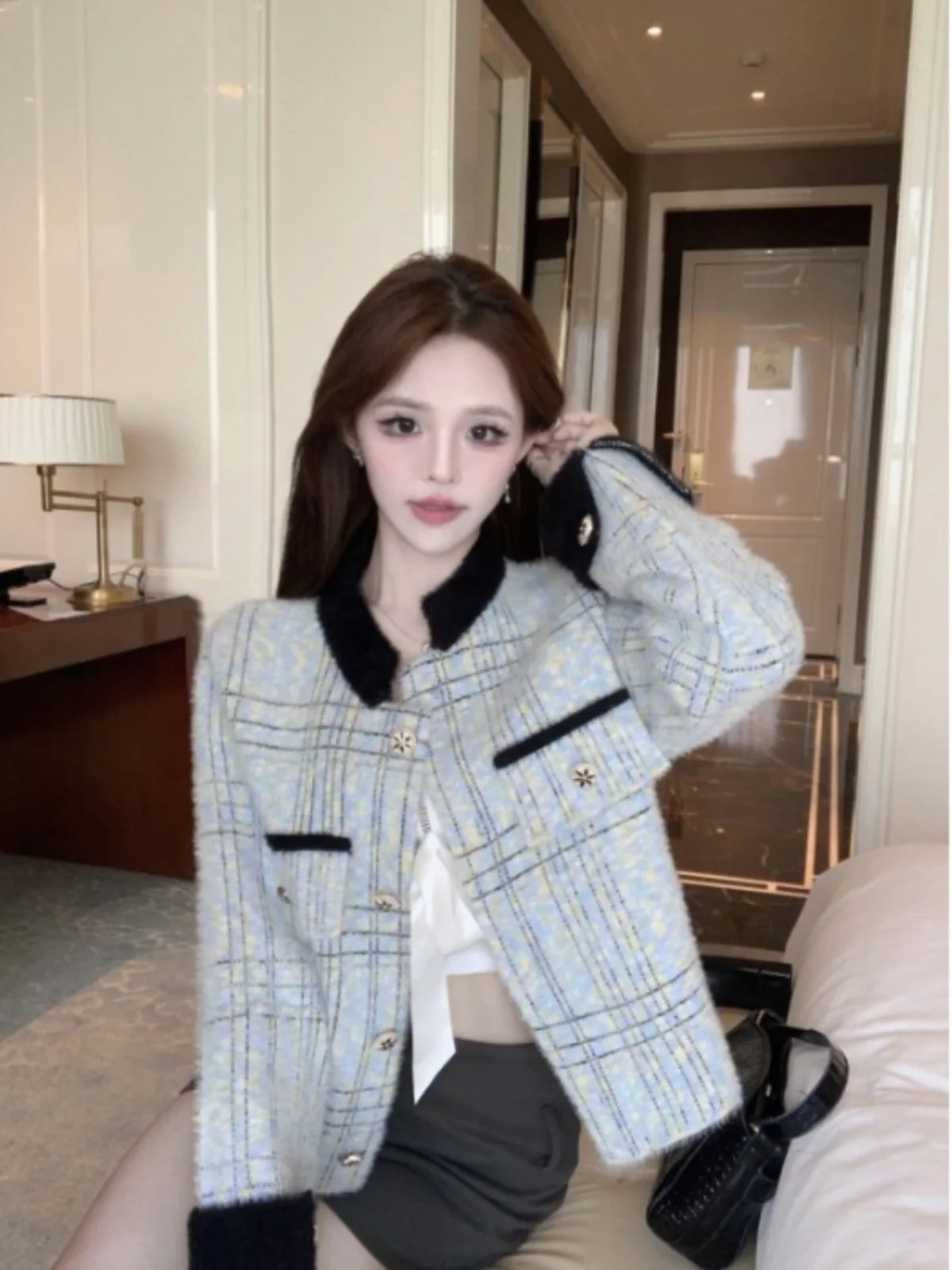 Утепленная стеганая куртка-жакет Little France, новая коллекция 2024 года, весна-осень, уличный стиль, длинный рукав, полиэстер
Утепленная стеганая куртка-жакет Little France, новая коллекция 2024 года, весна-осень, уличный стиль, длинный рукав, полиэстер