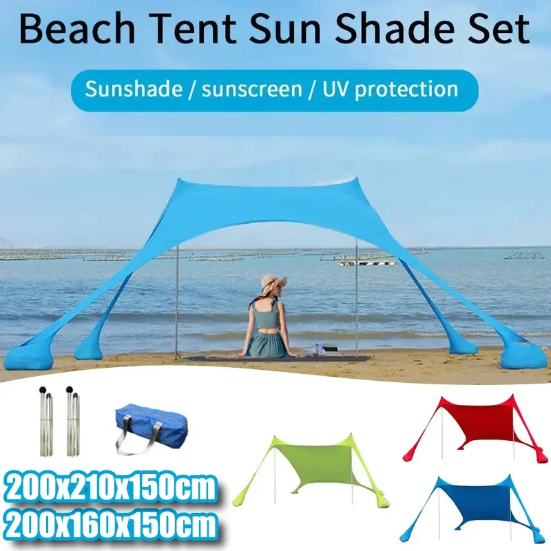 Home Beach Awning Outdoor Camping Sun Shade UV Protection Portable Windproof Beach Canopy with Storage Bag Camping Accessories
Home Beach Awning Outdoor Camping Sun Shade UV Protection Portable Windproof Beach Canopy with Storage Bag Camping Accessories
