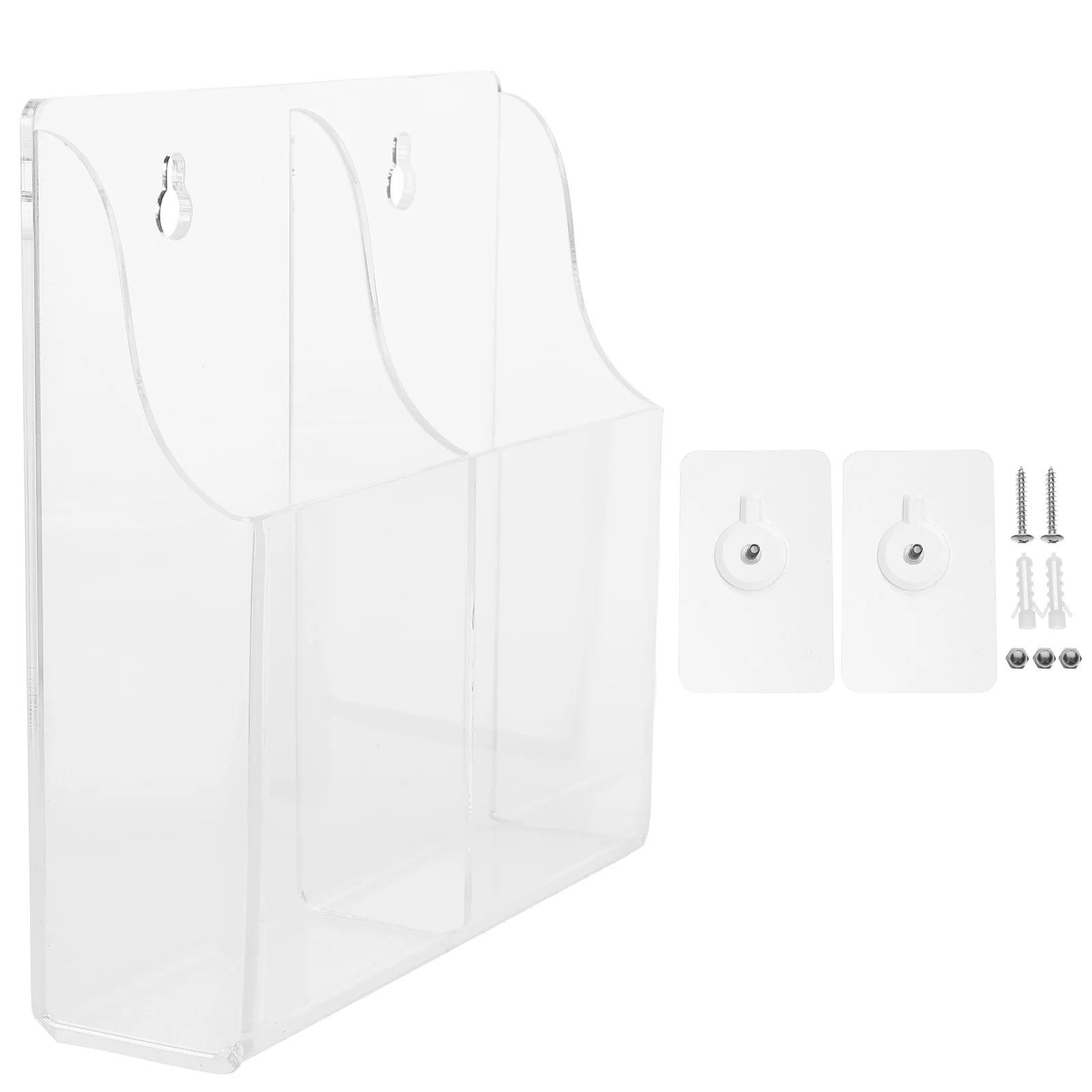 Remote Control Holder 2 Tier Transparent Phone Charging ganizer Wall Mount Punch Free Bracket Home Use Storage Box
Remote Control Holder 2 Tier Transparent Phone Charging ganizer Wall Mount Punch Free Bracket Home Use Storage Box