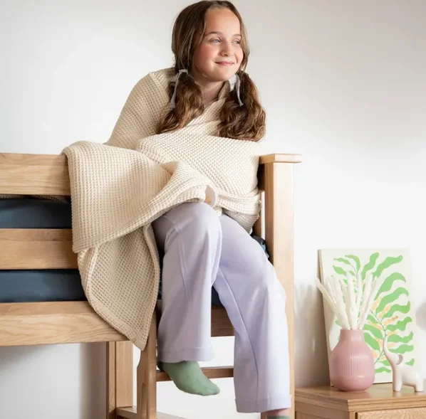 Organic Cotton Waffle Blanket for Kids Cozy up your kids' bedroom with Naturepedic’s GOTS
Organic Cotton Waffle Blanket for Kids Cozy up your kids' bedroom with Naturepedic’s GOTS