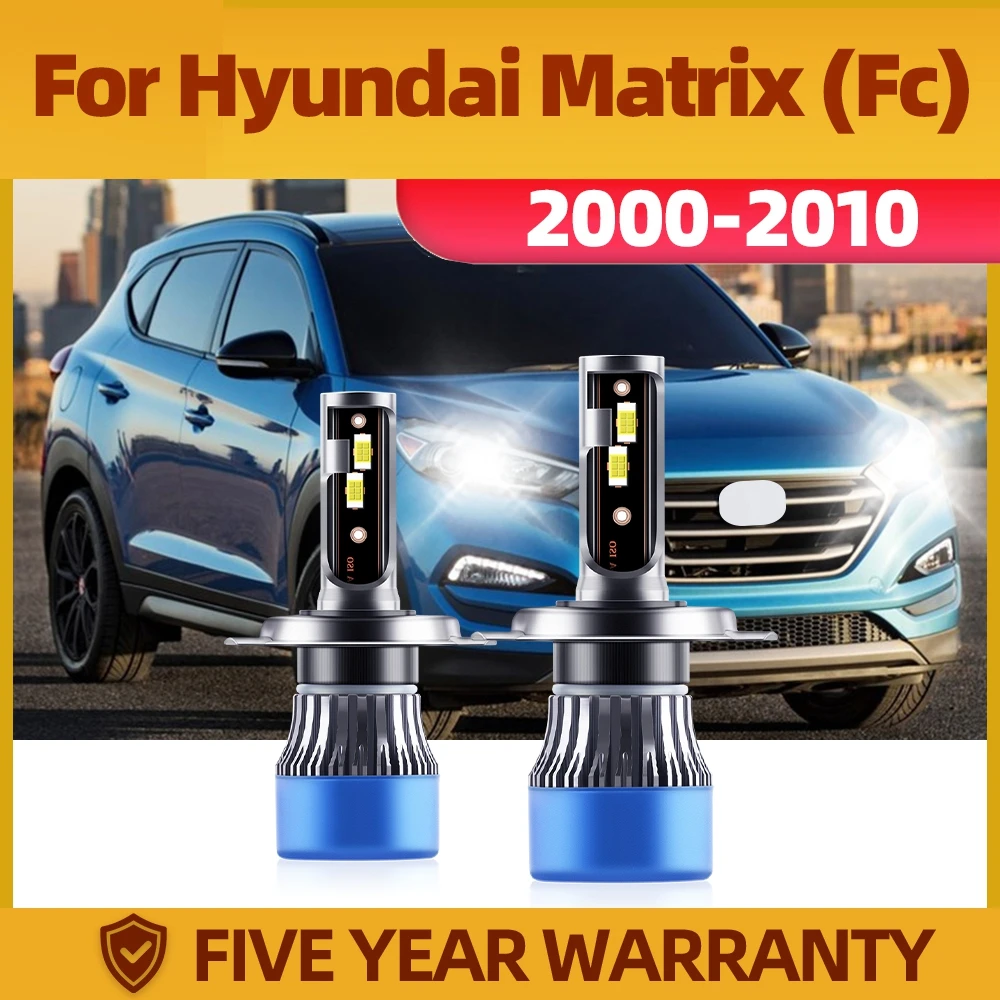 TEENRAM Auto Light 20000LM CSP Bright Chip Plug-N-Play 6000K White 120W Car Turbo Light Kit For Hyundai Matrix (Fc) 2000-2010
TEENRAM Auto Light 20000LM CSP Bright Chip Plug-N-Play 6000K White 120W Car Turbo Light Kit For Hyundai Matrix (Fc) 2000-2010