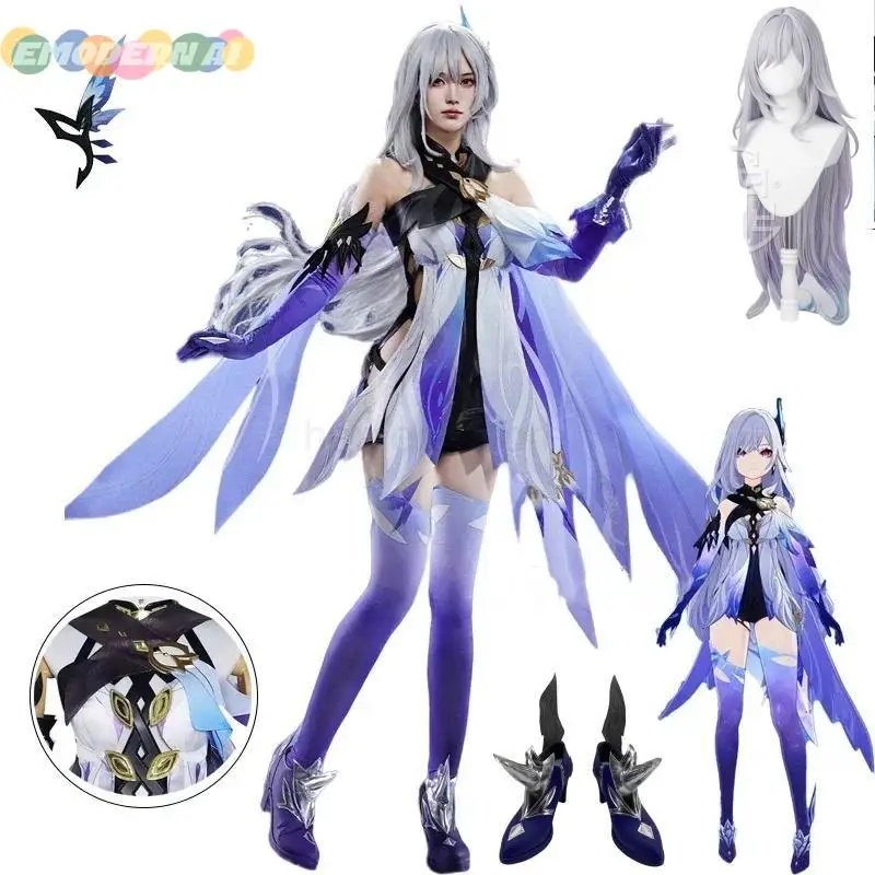 Skirk Game Cosplay Genshinimpact Skirk Cosplay Costume Master of Tartaglia Game Costume for Women Party Dress
Skirk Game Cosplay Genshinimpact Skirk Cosplay Costume Master of Tartaglia Game Costume for Women Party Dress