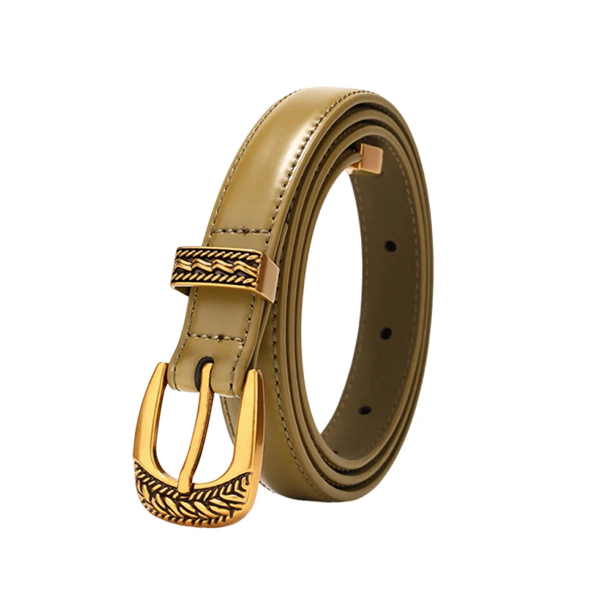 Новый женский ремень из натуральной кожи, модный дизайнерский ремень с золотой пряжкой и гравировкой для женщин, джинсов и ремень для платья
Новый женский ремень из натуральной кожи, модный дизайнерский ремень с золотой пряжкой и гравировкой для женщин, джинсов и ремень для платья