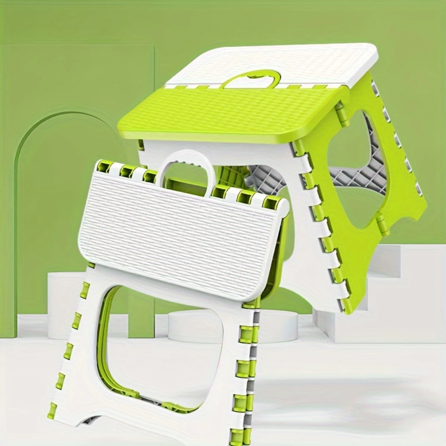 Heavy-Duty Plastic Folding Stool - Space-Saving, Easy To Store For Outdoor & Use
Heavy-Duty Plastic Folding Stool - Space-Saving, Easy To Store For Outdoor & Use