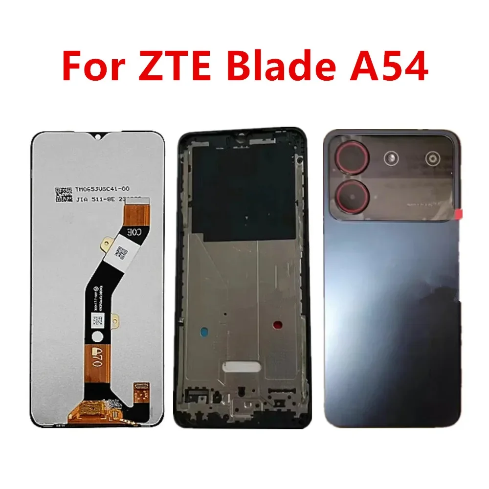 Экранная панель A 54 для ZTE Blade A54 2023 6,6 дюйма, ЖК-дисплей, средняя рамка, передняя задняя крышка аккумулятора, ремонт корпуса, задние детали
Экранная панель A 54 для ZTE Blade A54 2023 6,6 дюйма, ЖК-дисплей, средняя рамка, передняя задняя крышка аккумулятора, ремонт корпуса, задние детали