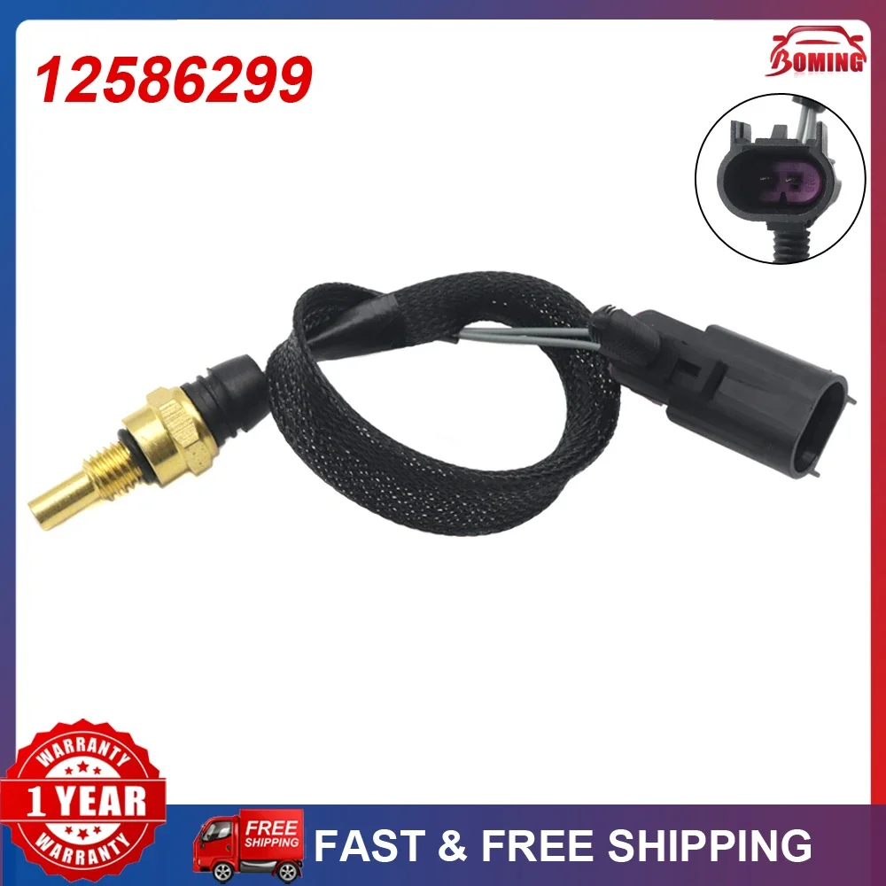 12586299 New Car Coolant Temperature Sensor For CHEVROLET COLORADO TRAILBLAZER GMC CANYON ENVOY HUMMER H3 12583127 12590959
12586299 New Car Coolant Temperature Sensor For CHEVROLET COLORADO TRAILBLAZER GMC CANYON ENVOY HUMMER H3 12583127 12590959