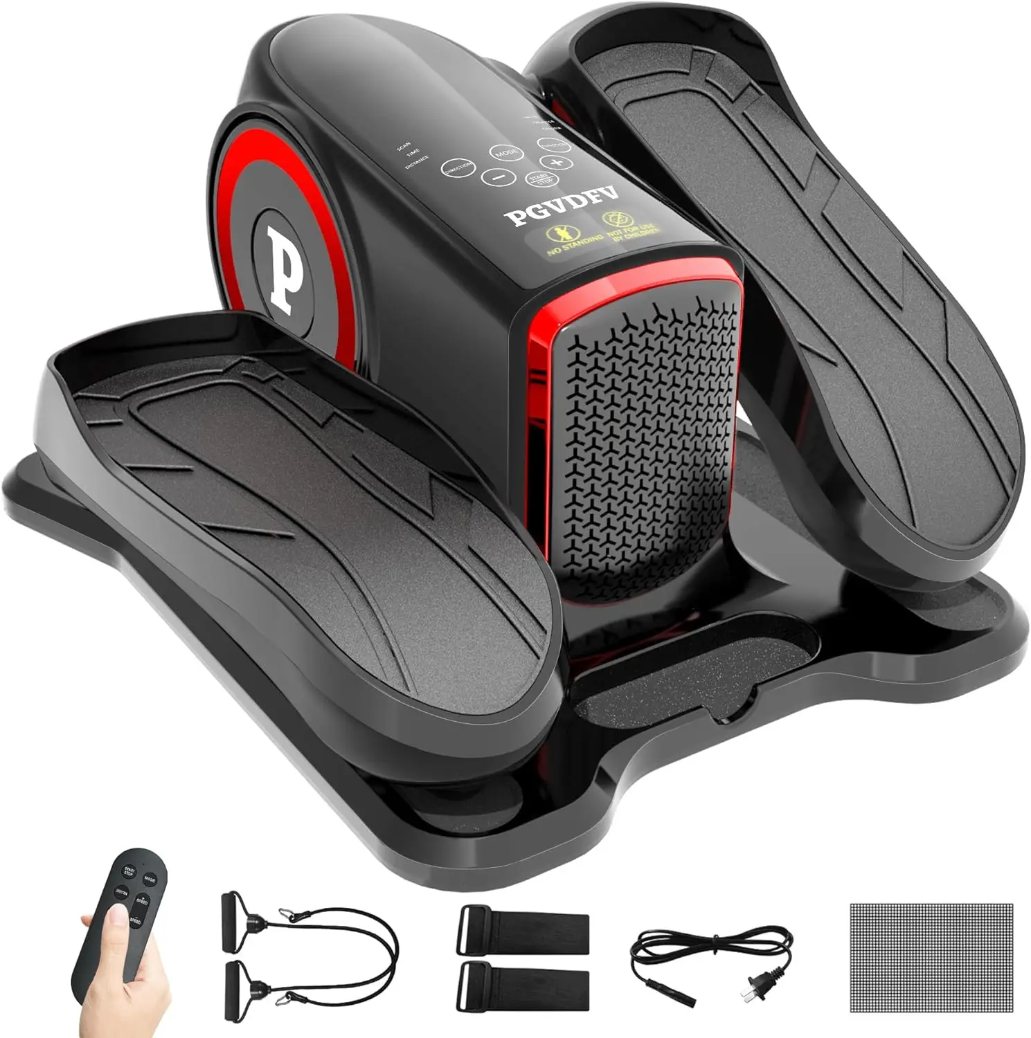 Under Desk Elliptical Machine, Elliptical Leg Exerciser with Bluetooth Speaker, 12 Adjustable Speeds, Auto & Manual Modes, Remot
Under Desk Elliptical Machine, Elliptical Leg Exerciser with Bluetooth Speaker, 12 Adjustable Speeds, Auto & Manual Modes, Remot