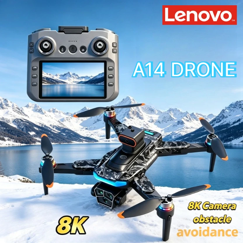 Lenovo A14 GPS Drone 8K Three Camera 5G WIFI FPV Brushless Optical Flow Obstacle Avoidance Long Distance RC Quadcopter Drone
Lenovo A14 GPS Drone 8K Three Camera 5G WIFI FPV Brushless Optical Flow Obstacle Avoidance Long Distance RC Quadcopter Drone