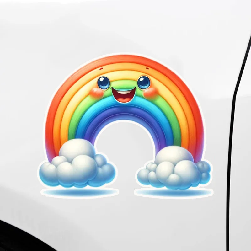 Funny Rainbow Vinyl Decals Waterproof Stickers for Car Motorcycle Campervan Bumper Truck Laptop - Window Decoration HE13
Funny Rainbow Vinyl Decals Waterproof Stickers for Car Motorcycle Campervan Bumper Truck Laptop - Window Decoration HE13