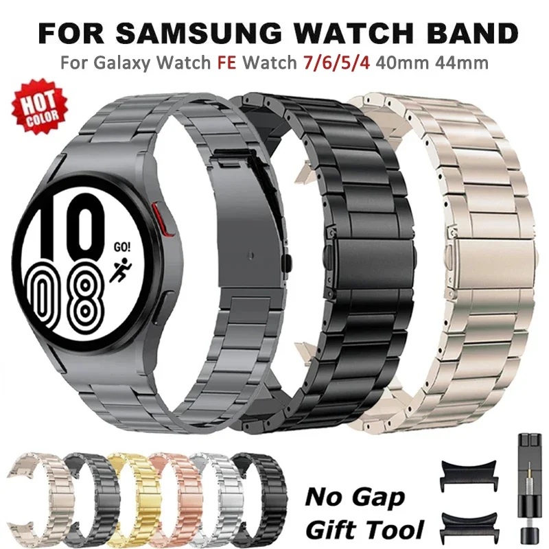 20mm Metal Strap For Samsung Galaxy Watch FE Curved End Stainless Steel Band For Watch 7/6/5/4 40mm 44 6/4 Classic 47mm 43 42 46
20mm Metal Strap For Samsung Galaxy Watch FE Curved End Stainless Steel Band For Watch 7/6/5/4 40mm 44 6/4 Classic 47mm 43 42 46