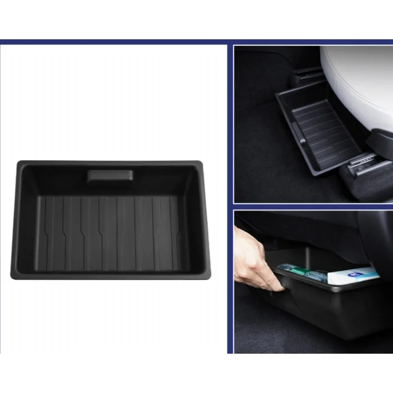 Suitable for Tesla Model Y Under-seat Storage Box TPE Storage Box Car Storage Box Modification Accessories
Suitable for Tesla Model Y Under-seat Storage Box TPE Storage Box Car Storage Box Modification Accessories