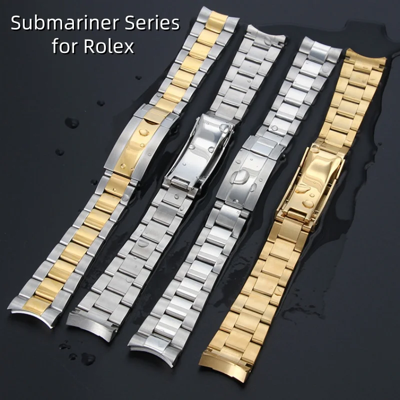 Для Rolex Daytona Submariner Ghost складная пряжка регулируемый ремешок для часов из нержавеющей стали ремешок для часов браслет аксессуары 20/21 мм
Для Rolex Daytona Submariner Ghost складная пряжка регулируемый ремешок для часов из нержавеющей стали ремешок для часов браслет аксессуары 20/21 мм