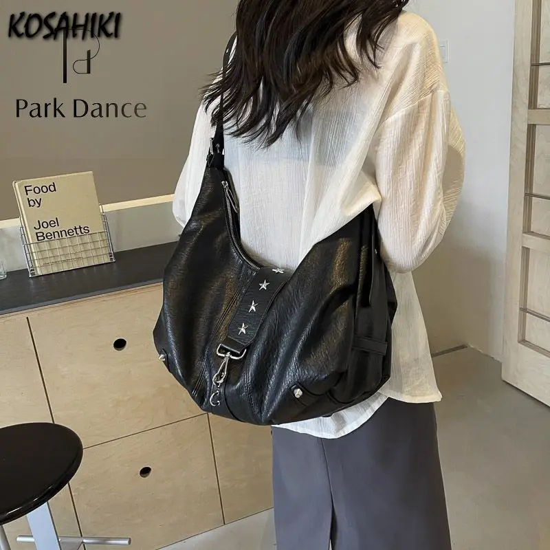 Streetwear Causal Fashion Shoulder Bag Korean Pu Vintage Office Lady Women's Handbags Luxury Design Y2k Aesthetic Crossbody Bags
Streetwear Causal Fashion Shoulder Bag Korean Pu Vintage Office Lady Women's Handbags Luxury Design Y2k Aesthetic Crossbody Bags