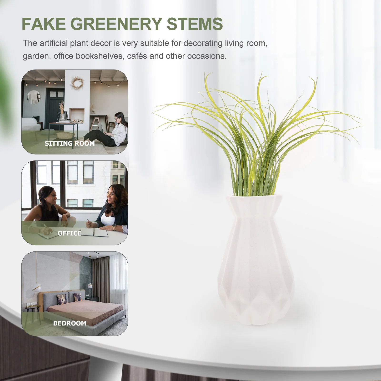 1 Bundle High Simulation Artificial Orchid Grass Fake Greenery Plastic Wedding Centerpiece Home Decoration DIY
1 Bundle High Simulation Artificial Orchid Grass Fake Greenery Plastic Wedding Centerpiece Home Decoration DIY