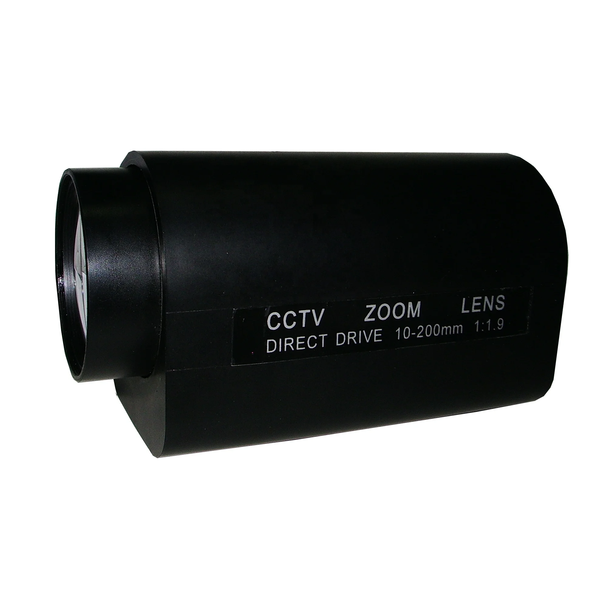 CCTV 1/2 Inches 20X Zoom 10-200mm Motorized Zoom Lens
CCTV 1/2 Inches 20X Zoom 10-200mm Motorized Zoom Lens