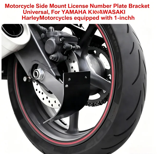 New Motorcycle Side Mount License Number Plate Bracket Universal
New Motorcycle Side Mount License Number Plate Bracket Universal