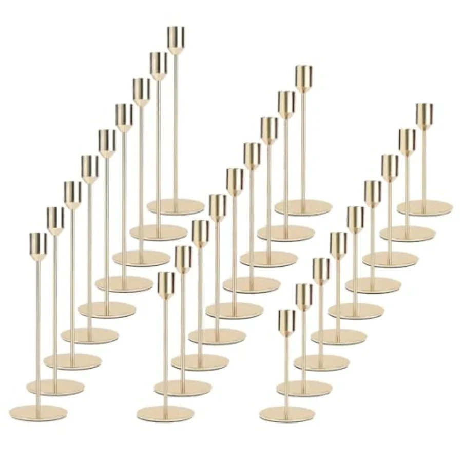 Gold Candlestick Holders Bulk, Taper Candle Holder for Candlesticks Gold Brass Vintage Candle Stick Candle Holder Decorative Ca
Gold Candlestick Holders Bulk, Taper Candle Holder for Candlesticks Gold Brass Vintage Candle Stick Candle Holder Decorative Ca