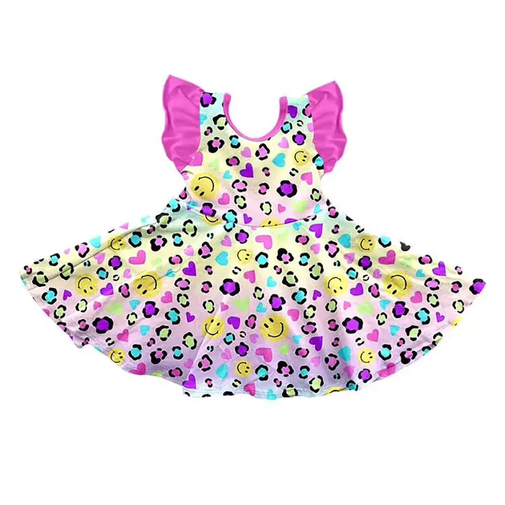 New style Hot sale Girls' clothes Colorful leopard print series Girls' suit Bell bottom dress onesie Series set
New style Hot sale Girls' clothes Colorful leopard print series Girls' suit Bell bottom dress onesie Series set