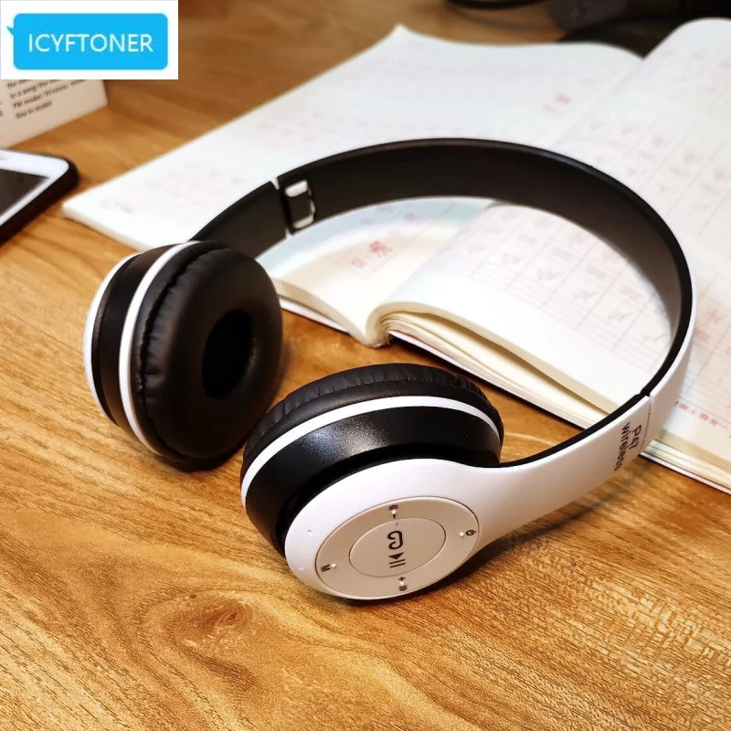 Наушники ICYFTONER P47 Bluetooth, взрывные двойные басы, складные карточные беспроводные наушники
Наушники ICYFTONER P47 Bluetooth, взрывные двойные басы, складные карточные беспроводные наушники