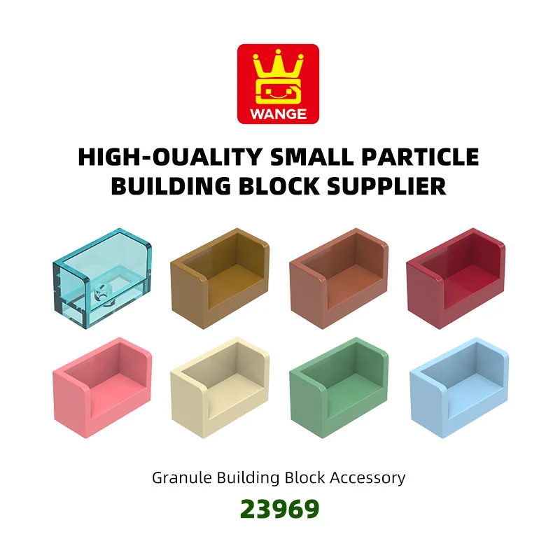 WANGE 157Pcs/Lot 23969 Double-sided short stool 2 holes Loose parts Compatible with Building Blocks DIY Toy Assembly Storage
WANGE 157Pcs/Lot 23969 Double-sided short stool 2 holes Loose parts Compatible with Building Blocks DIY Toy Assembly Storage