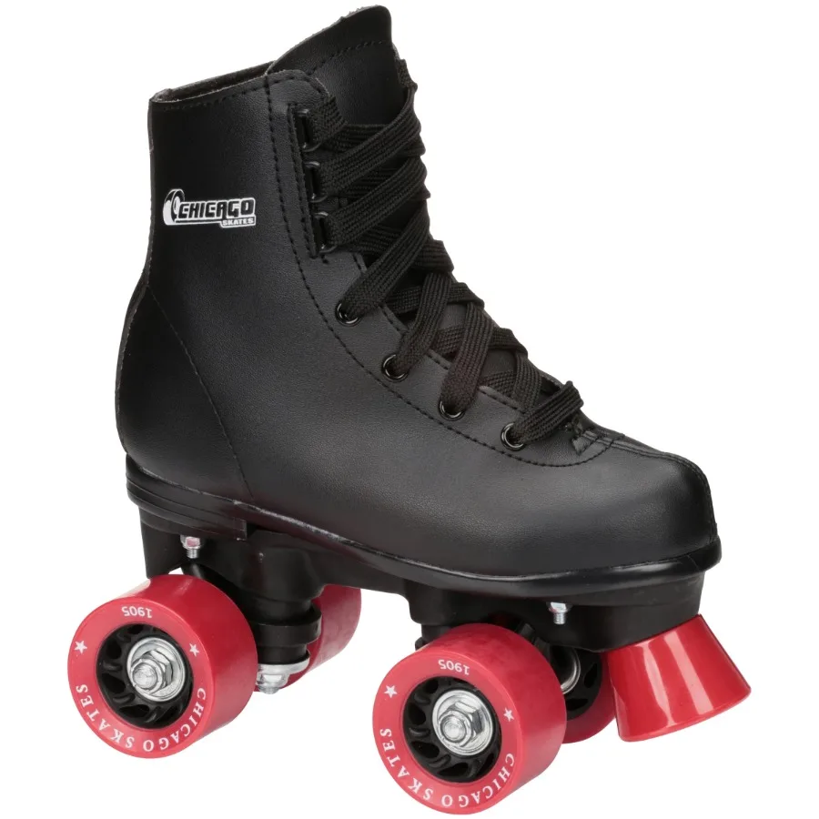 Boys' Classic Quad Roller Skates Black Junior Rink Skates, Size J10
Boys' Classic Quad Roller Skates Black Junior Rink Skates, Size J10